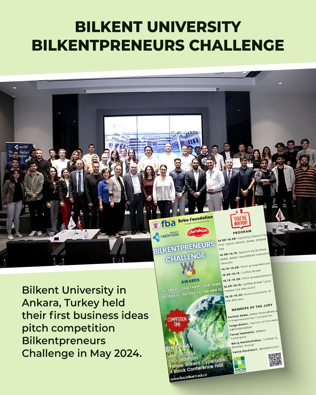 BILKENT UNIVERSITY BILKENTPRENEURS CHALLENGE